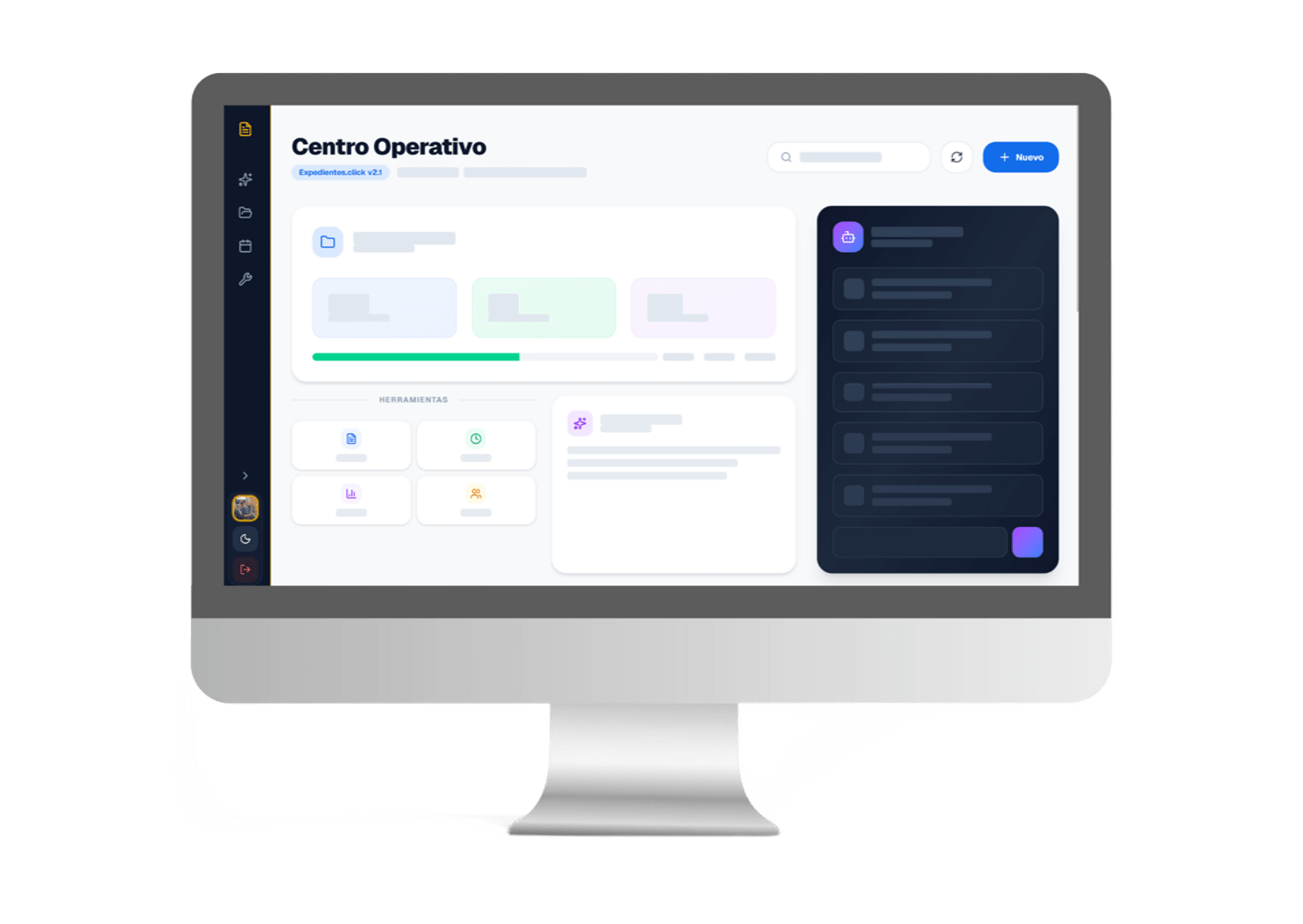 Dashboard de expedientes.click